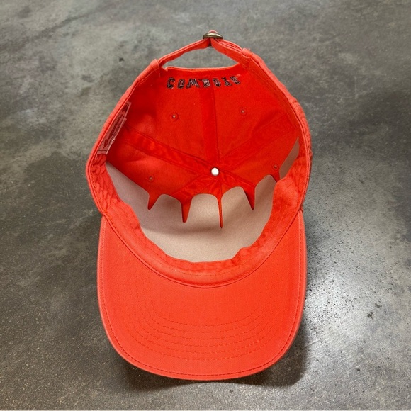 Vintage OSU Oklahoma State Cowboys Orange Hat Cap Embroidered Adjustable NCAA - Picture 7 of 8